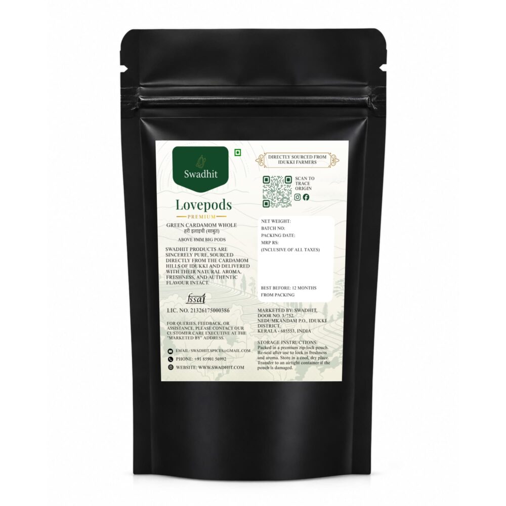 Lovepods Premium | Best Quality Cardamom Above 8mm